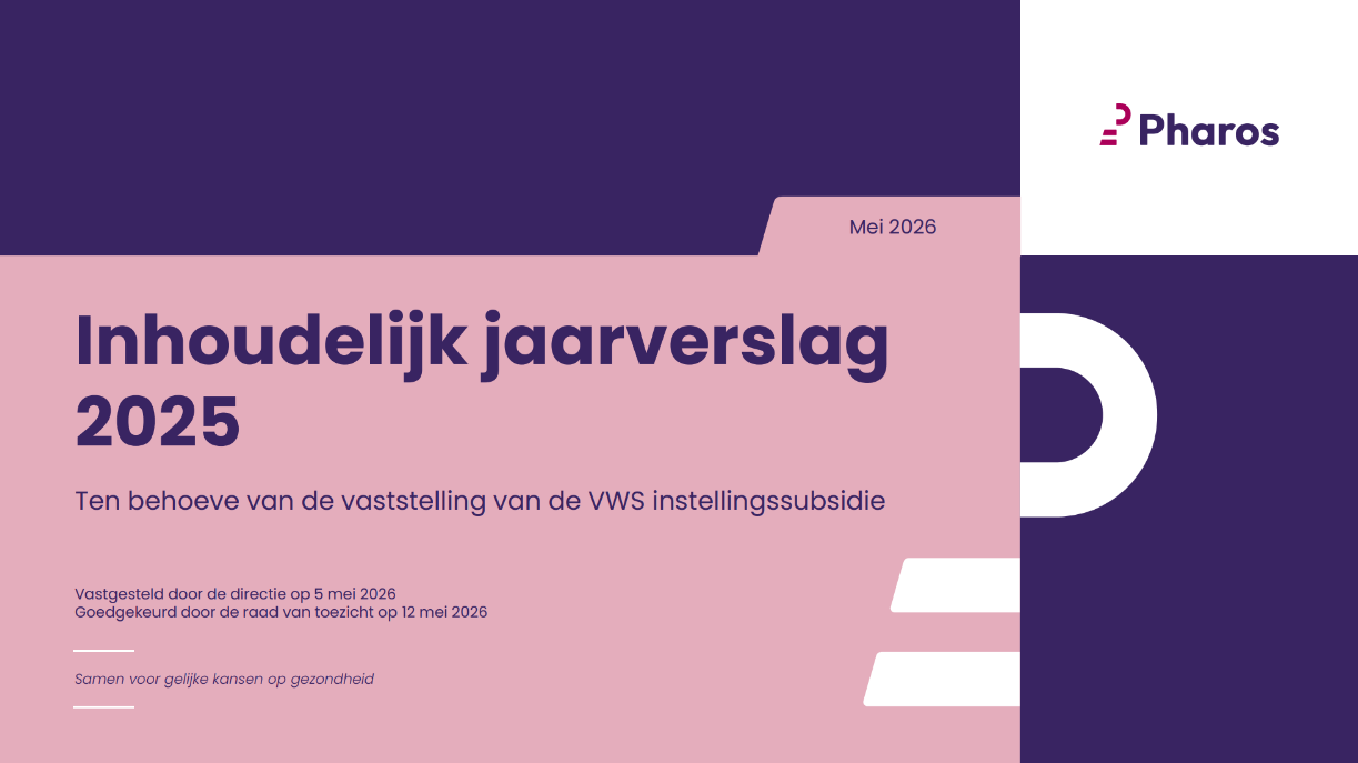 Jaarverslag 2025 - Pharos